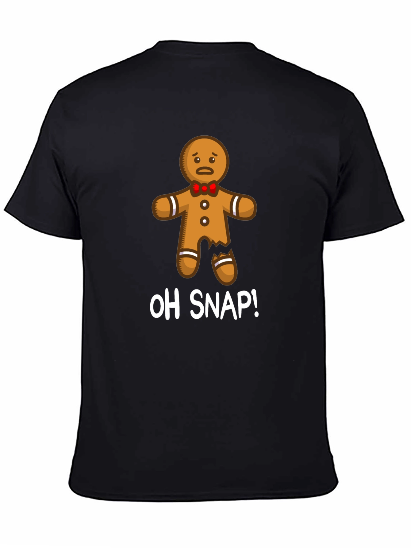 Oh Snap! Gingerbread Man Graphic Tee - Unisex