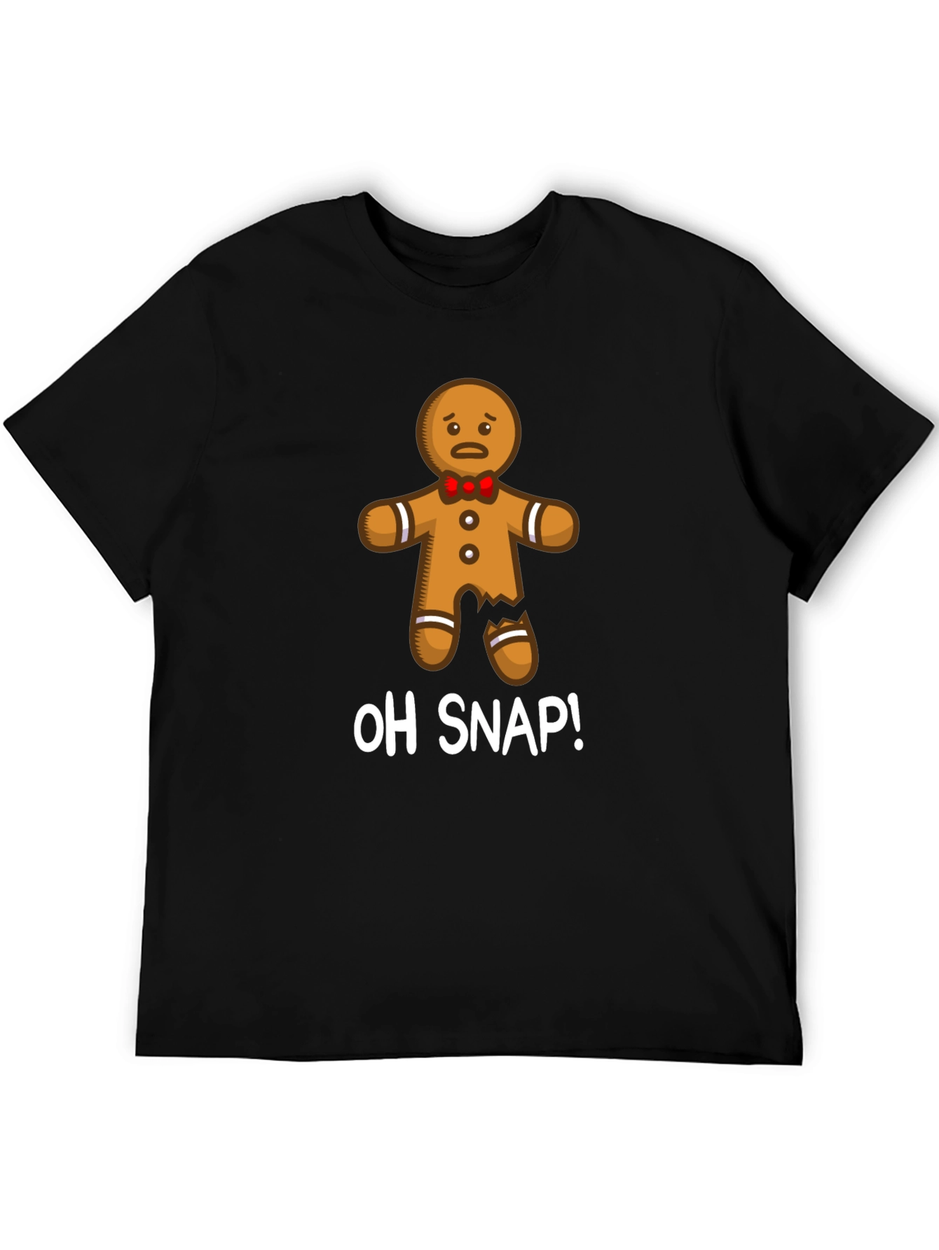 Oh Snap! Gingerbread Man Graphic Tee - Unisex