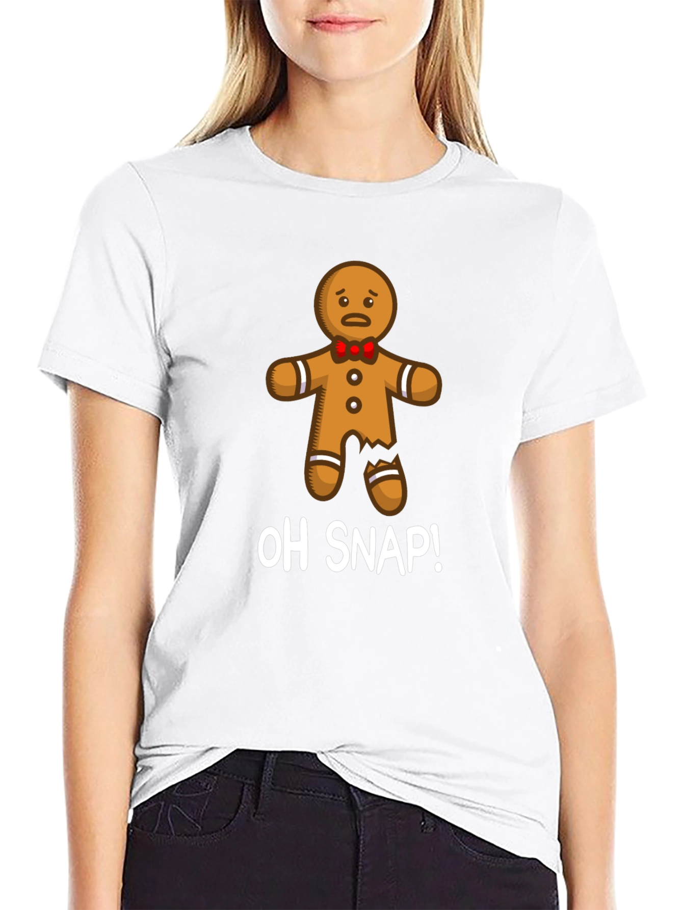 Oh Snap! Gingerbread Man Graphic Tee - Unisex