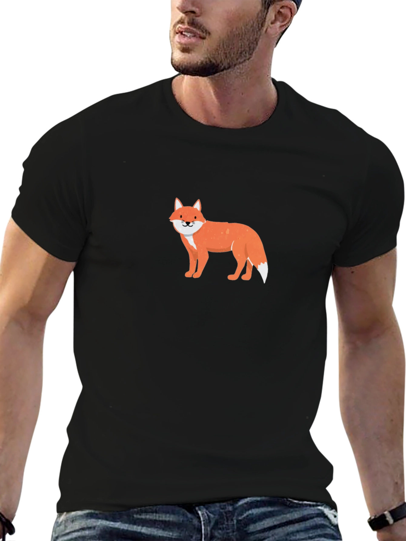 Black Fox Graphic Tee