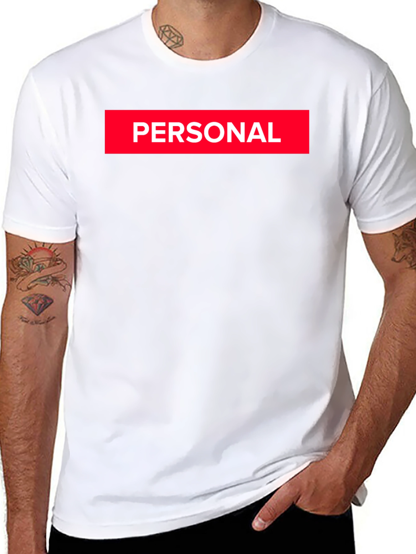 Personal Box Logo Black T-Shirt