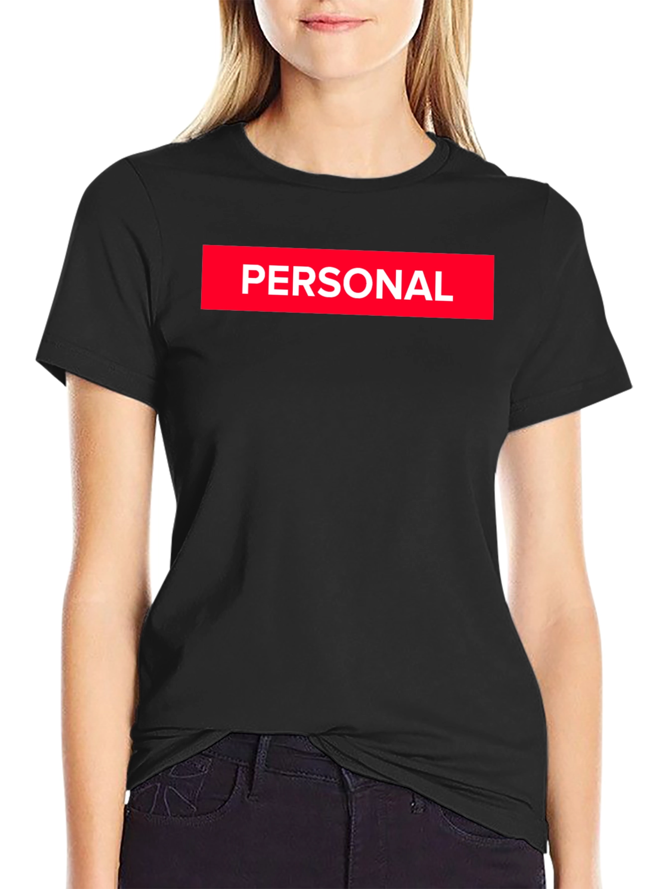 Personal Box Logo Black T-Shirt