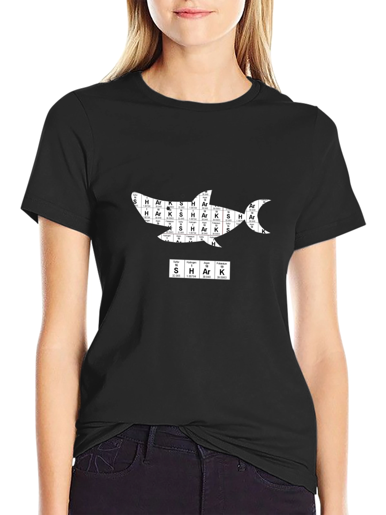 Periodic Table Shark T-Shirt - Science Lover Gift