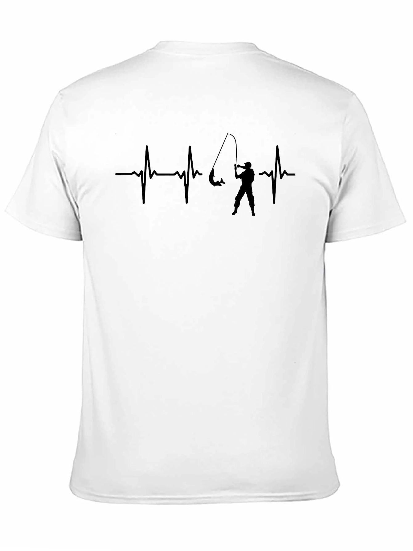Fishing Heartbeat Graphic Tee - Anglers Passion