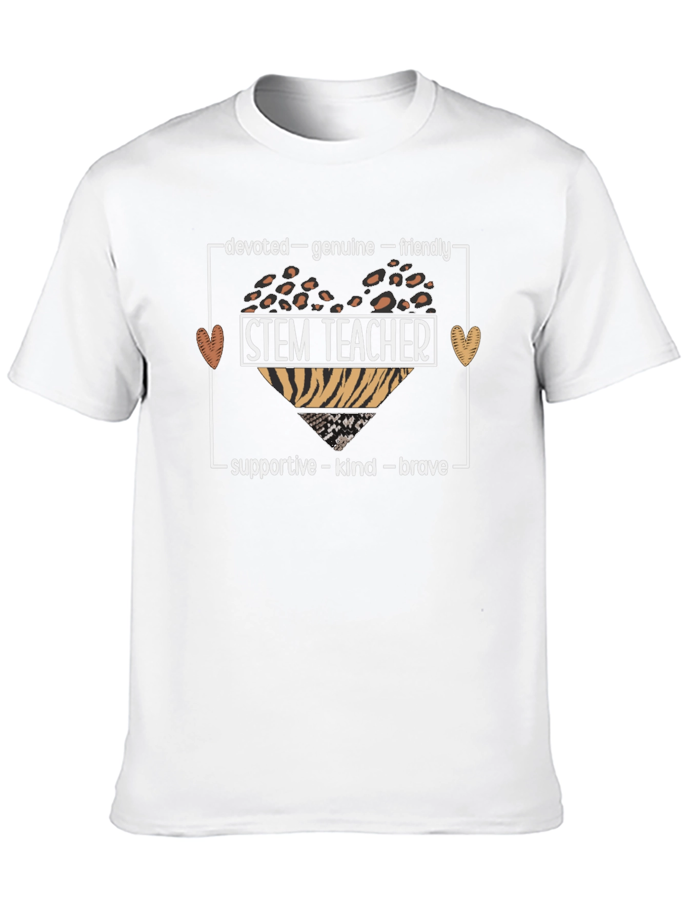 STEM Teacher T-Shirt - Devoted Genuine Friendly