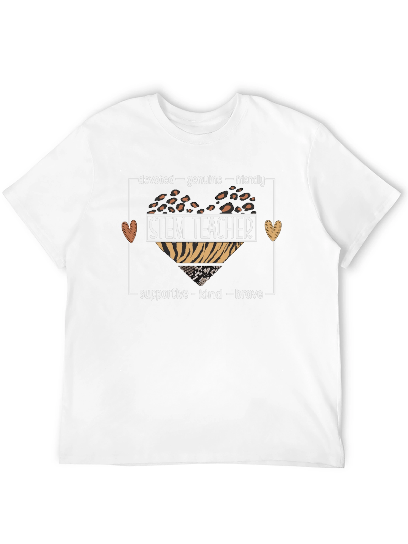 STEM Teacher T-Shirt - Devoted Genuine Friendly