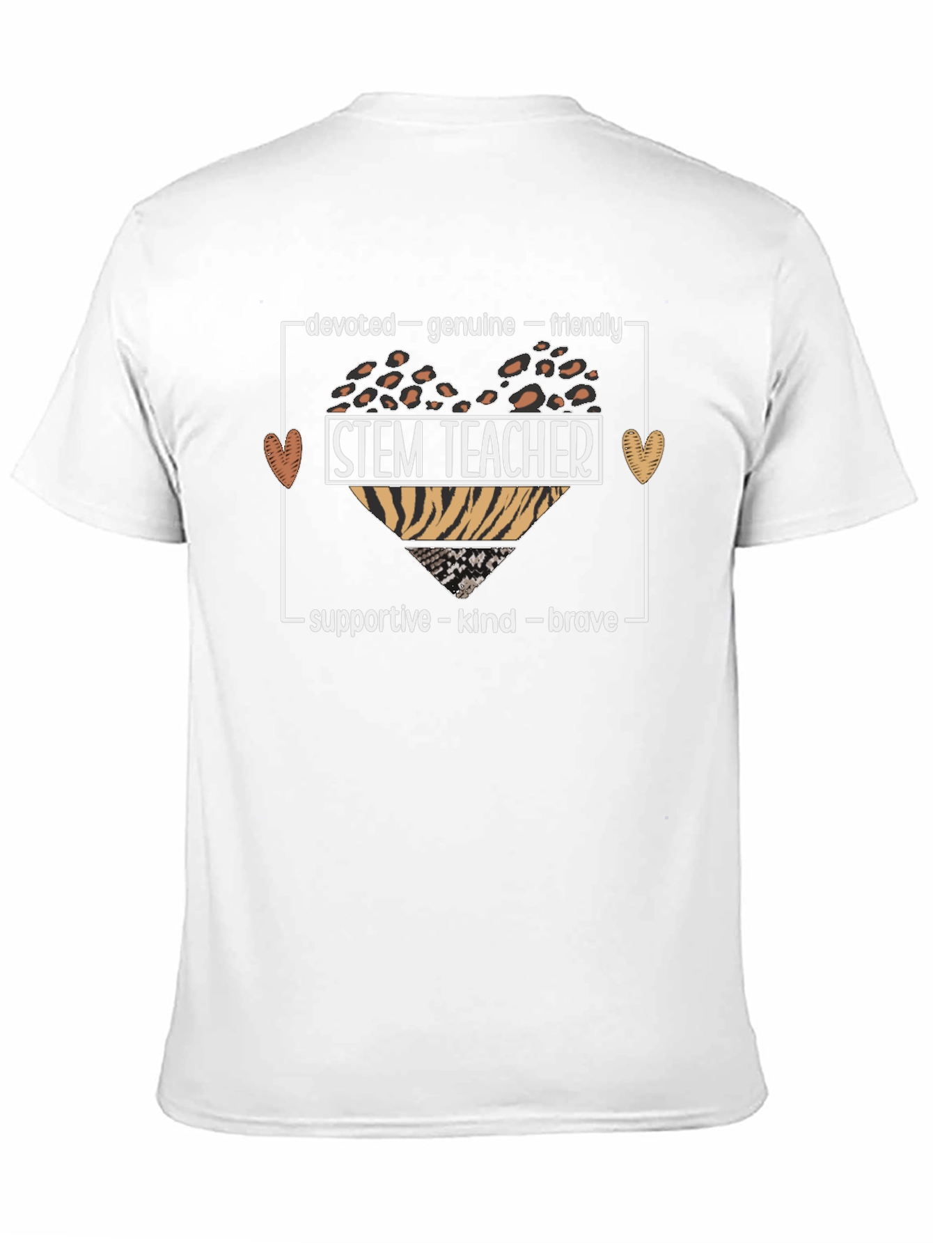 STEM Teacher T-Shirt - Devoted Genuine Friendly