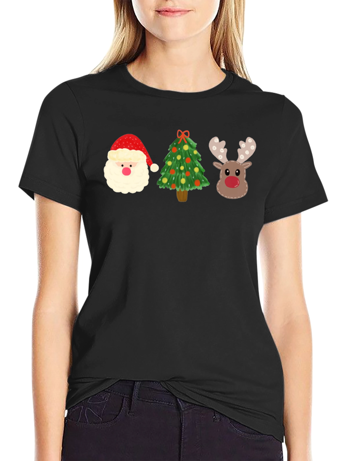 Festive Christmas Character T-Shirt
