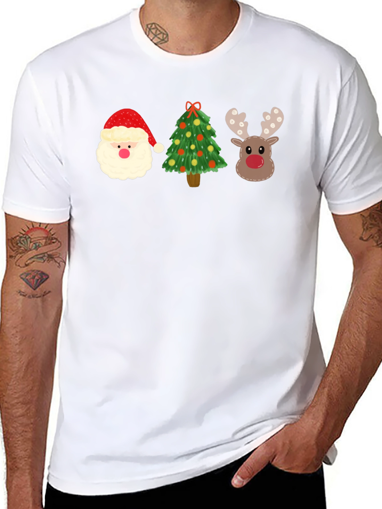 Festive Christmas Character T-Shirt
