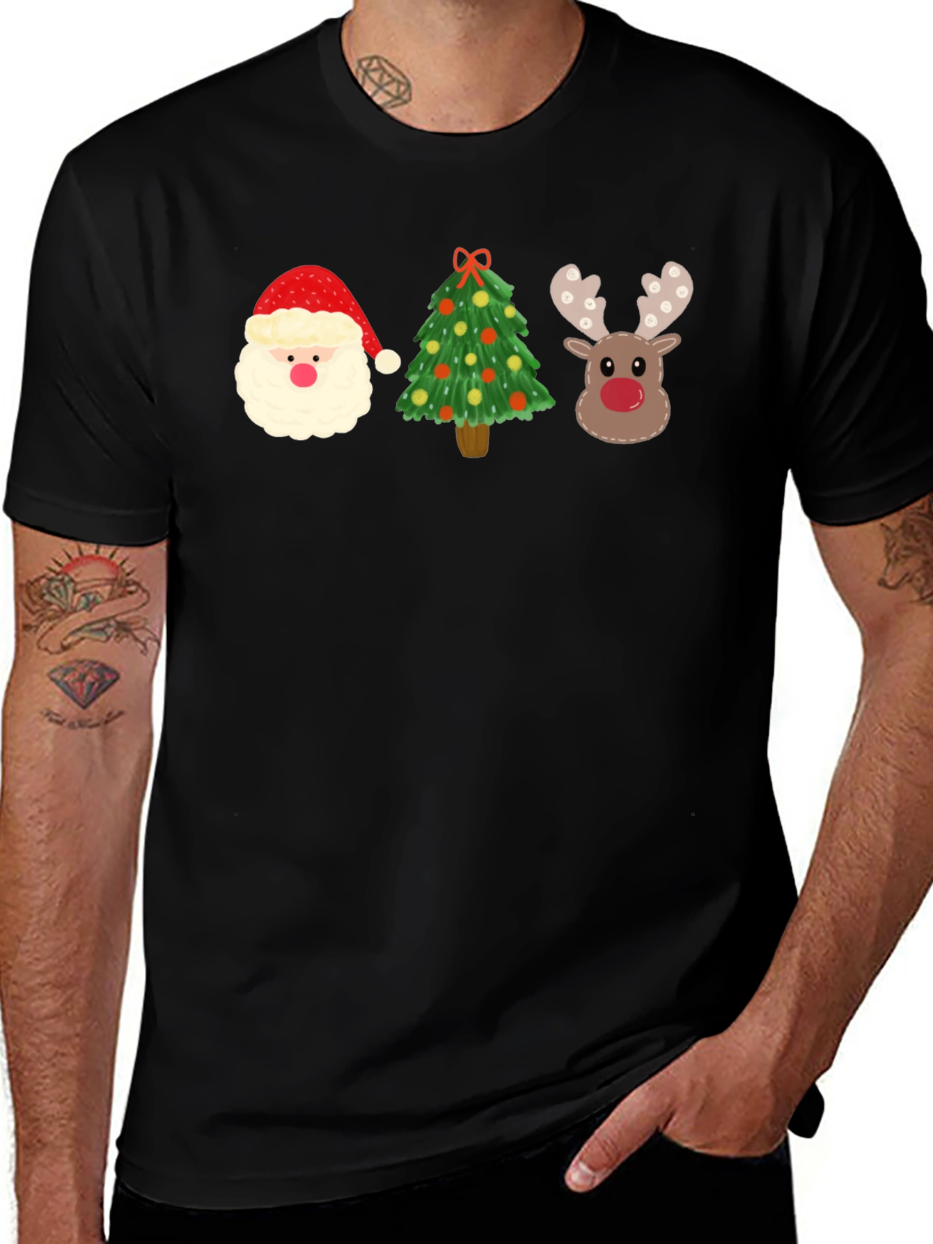 Festive Christmas Character T-Shirt