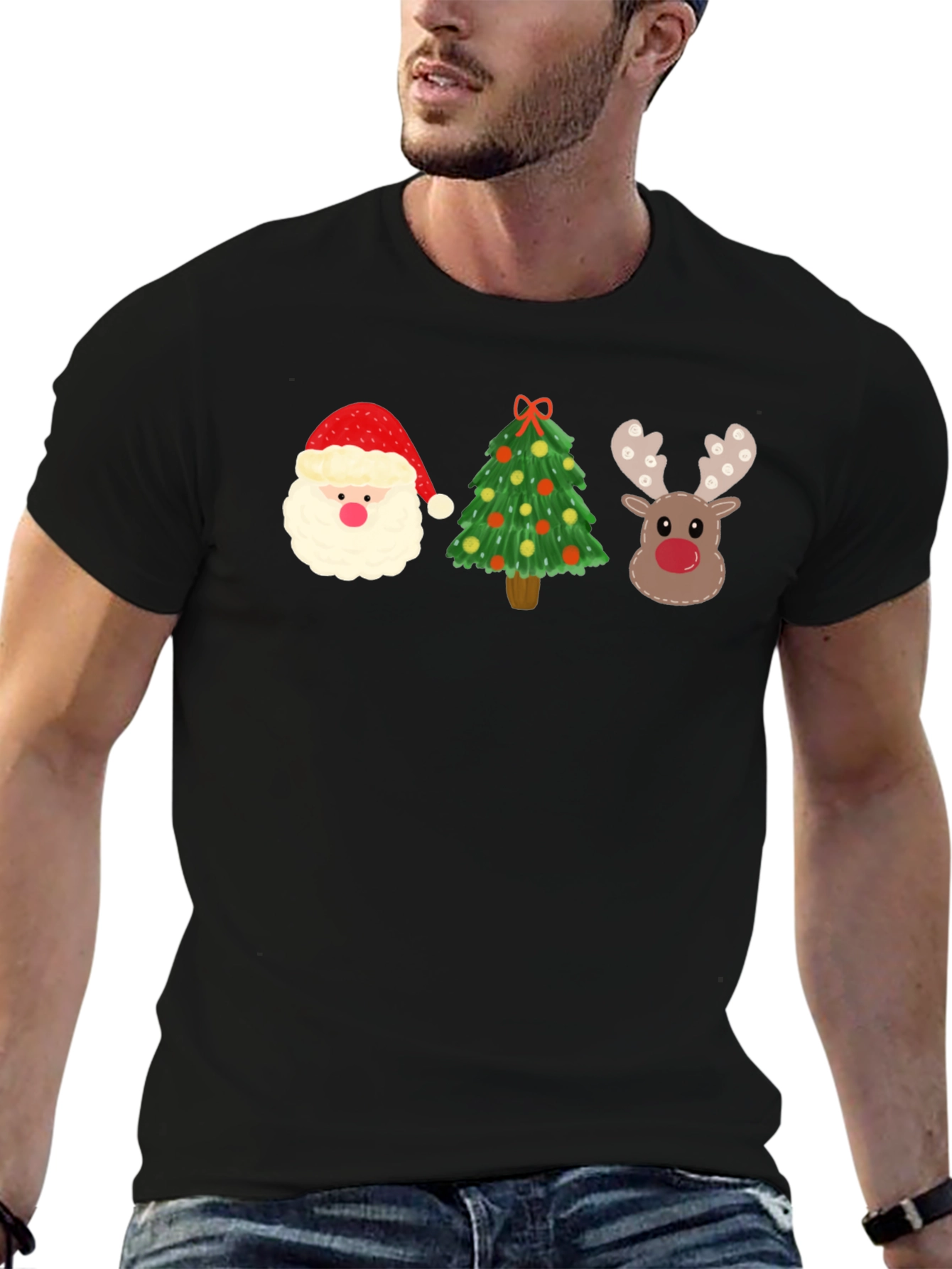 Festive Christmas Character T-Shirt