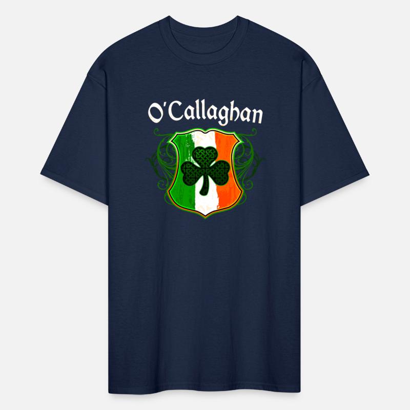 O'Callaghan Irish Surname Ireland Flag Shamrock