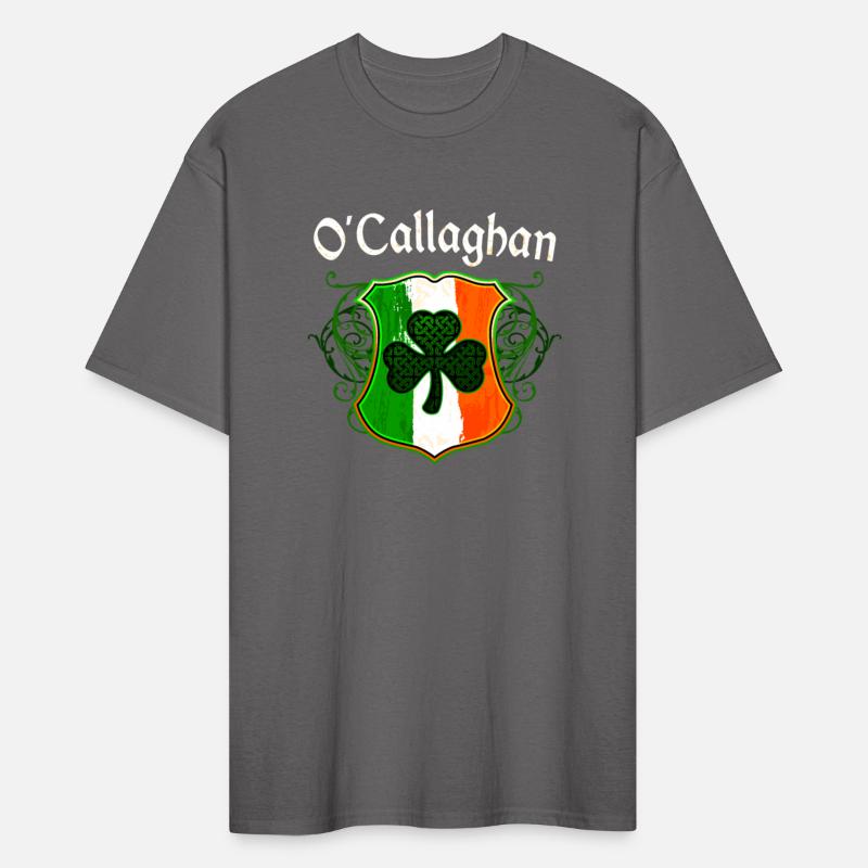 O'Callaghan Irish Surname Ireland Flag Shamrock