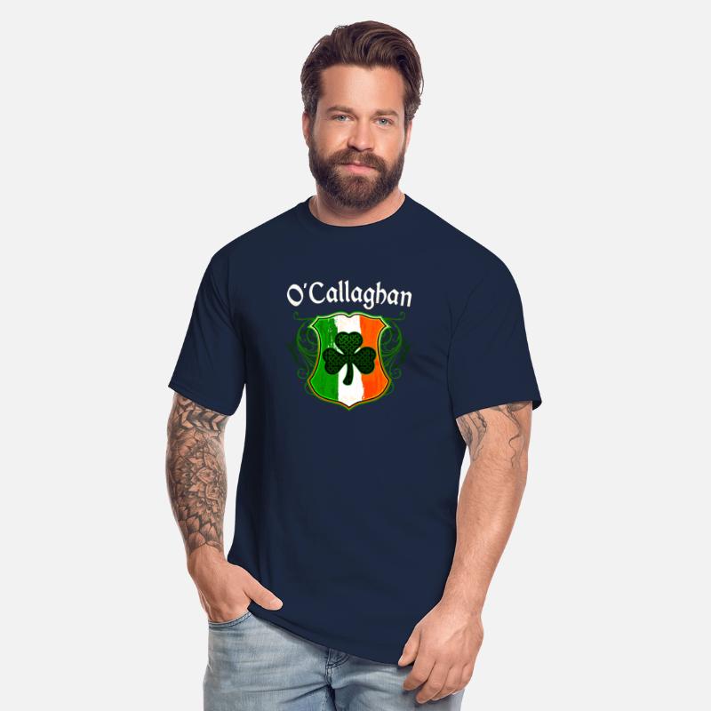 O'Callaghan Irish Surname Ireland Flag Shamrock