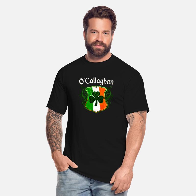 O'Callaghan Irish Surname Ireland Flag Shamrock