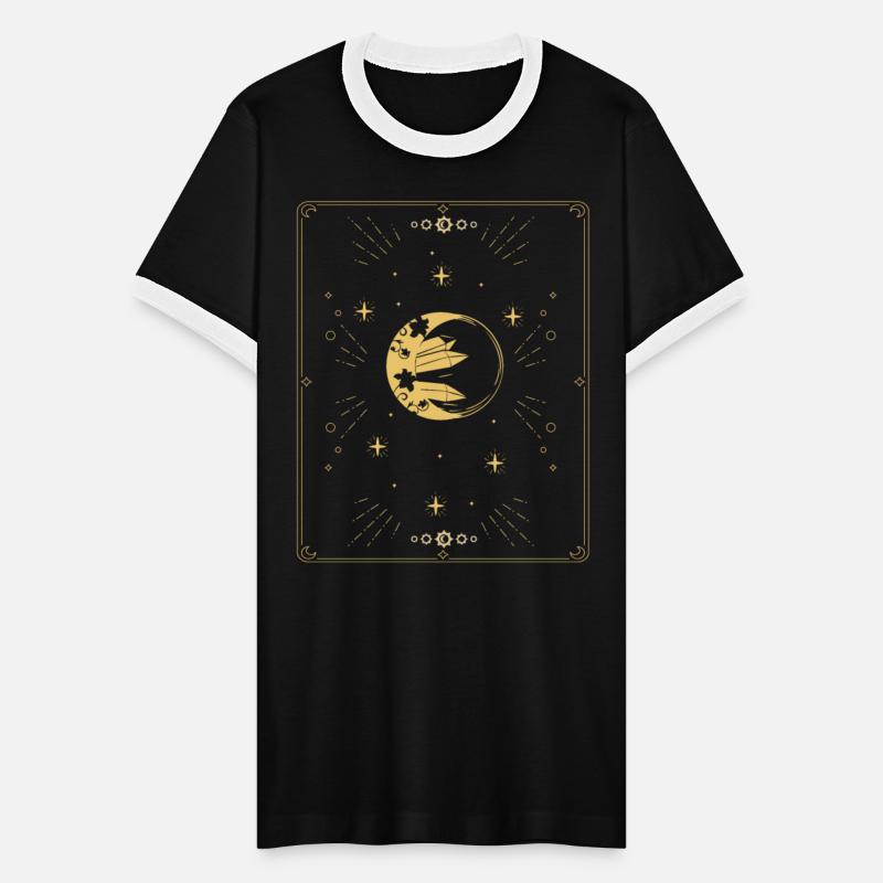 Occult Vintage Tarot Moon Halloween