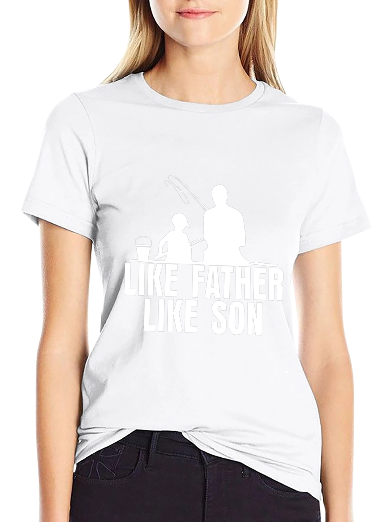 Like Father Like Son Fishing T-Shirt