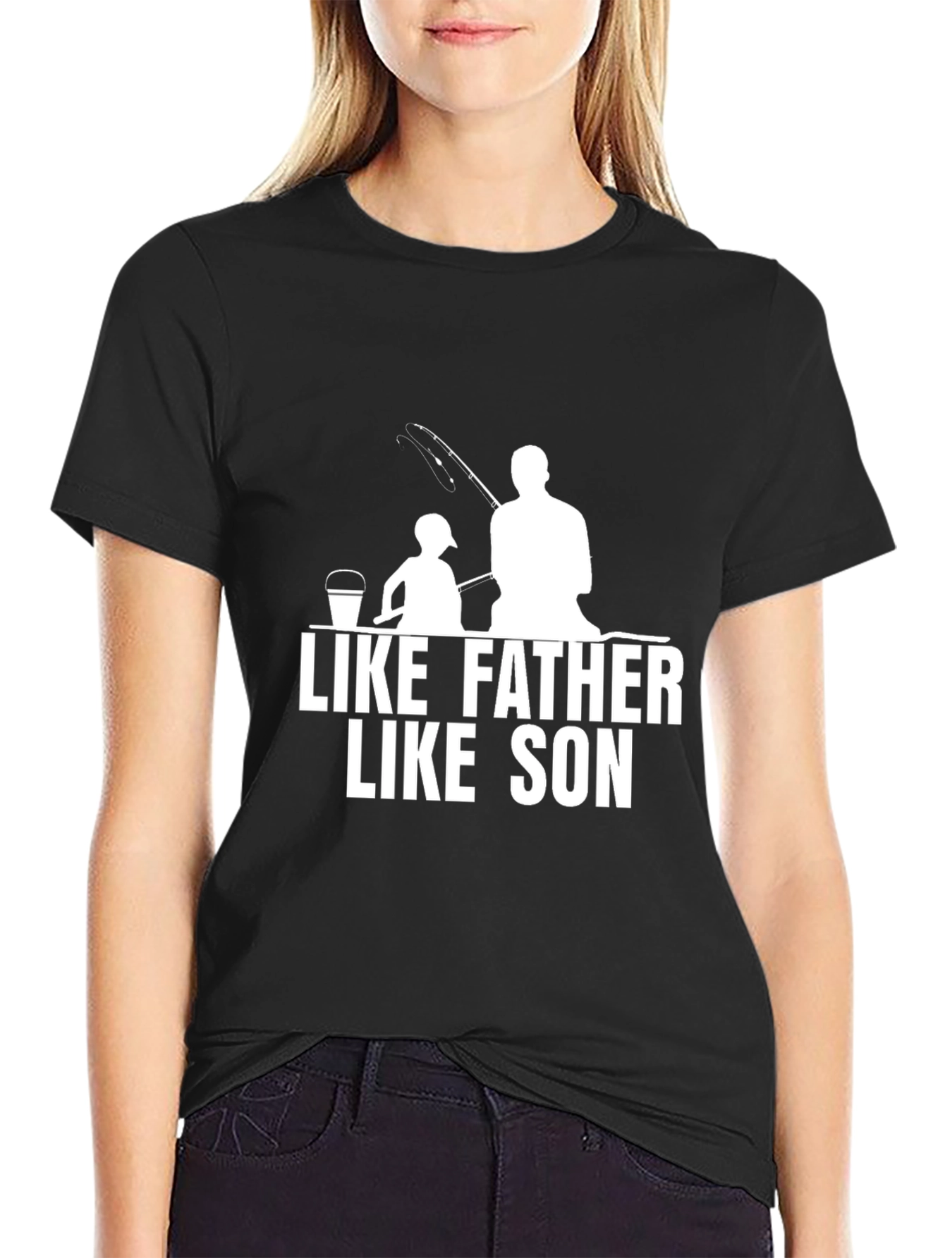 Like Father Like Son Fishing T-Shirt