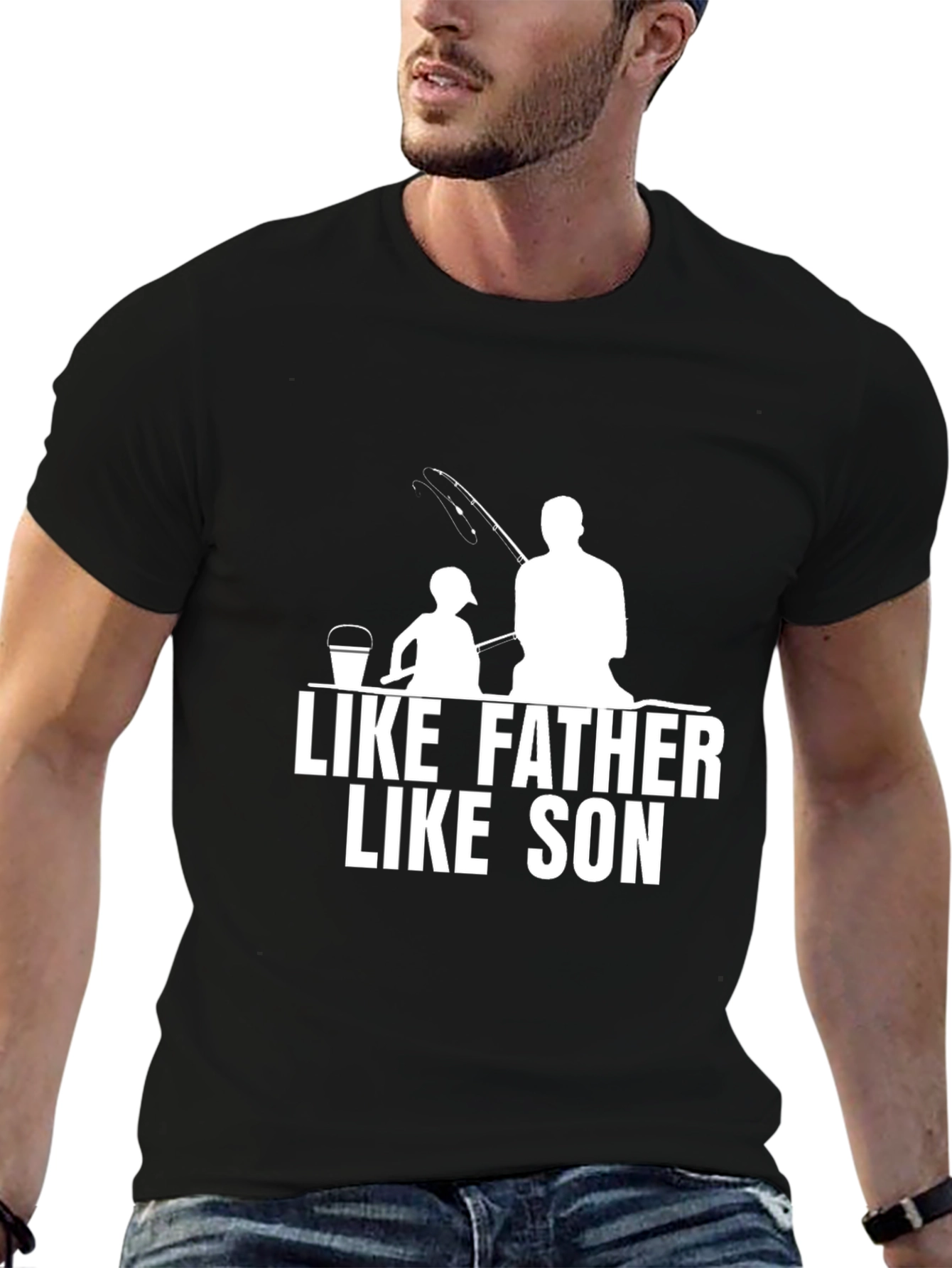 Like Father Like Son Fishing T-Shirt