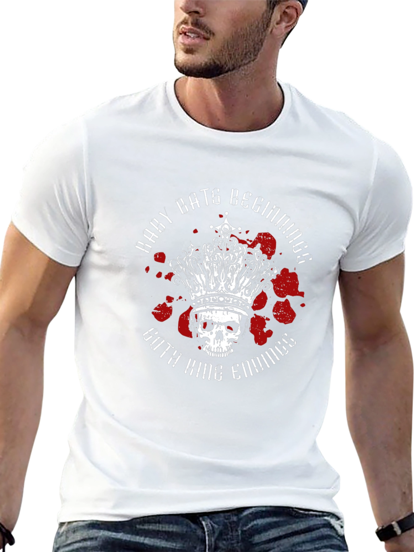 Gothic King T-Shirt - Baby Bats Beginnings