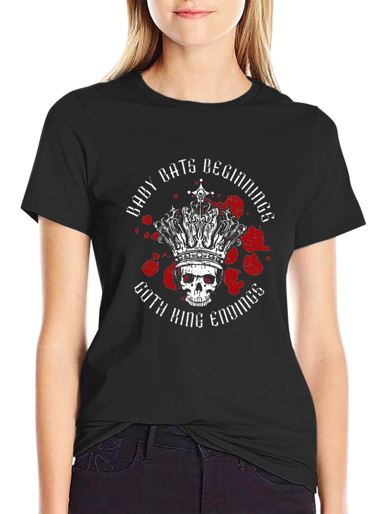 Gothic King T-Shirt - Baby Bats Beginnings