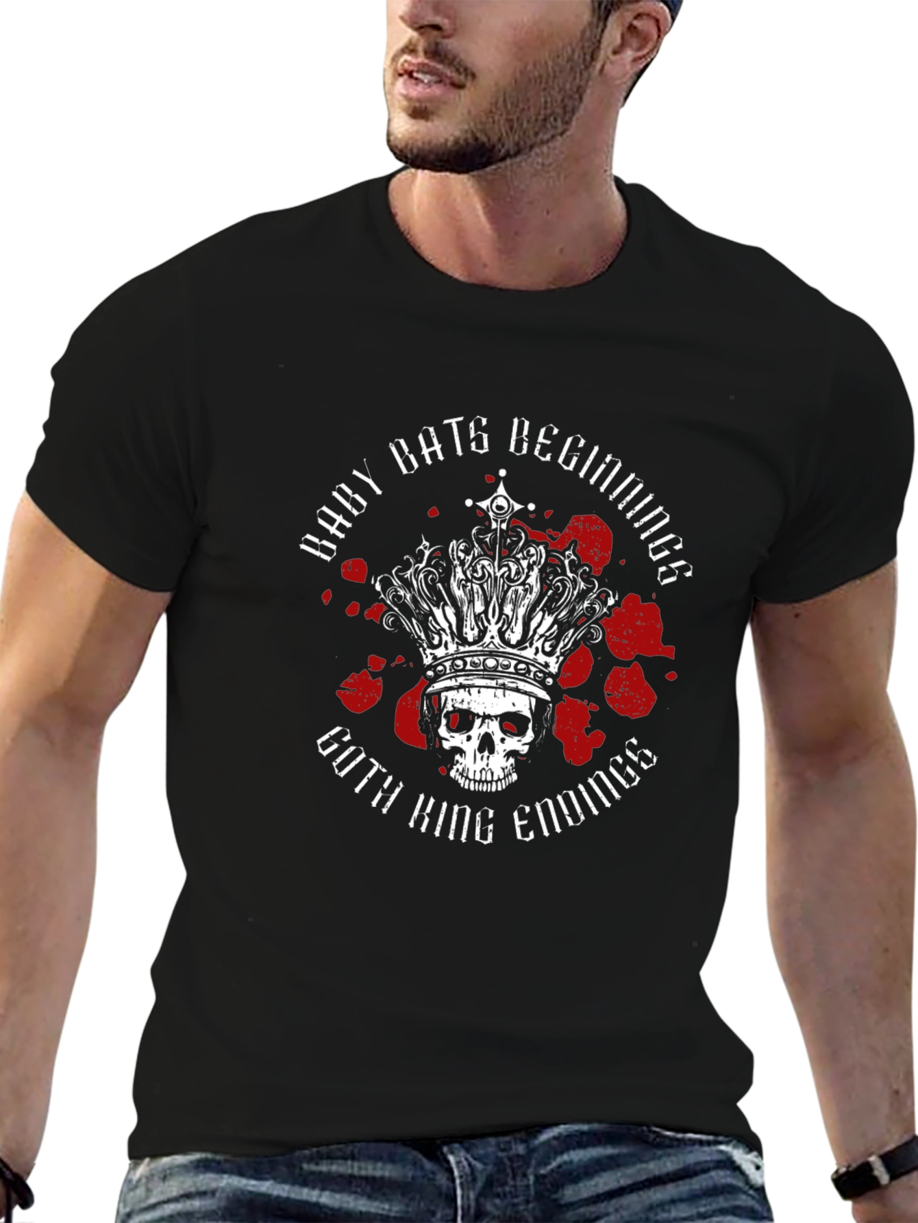 Gothic King T-Shirt - Baby Bats Beginnings