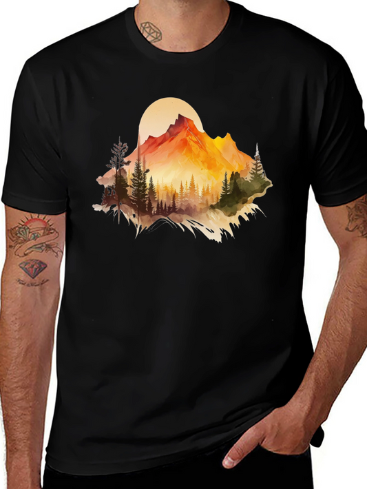 Mountain Sunset Graphic Tee