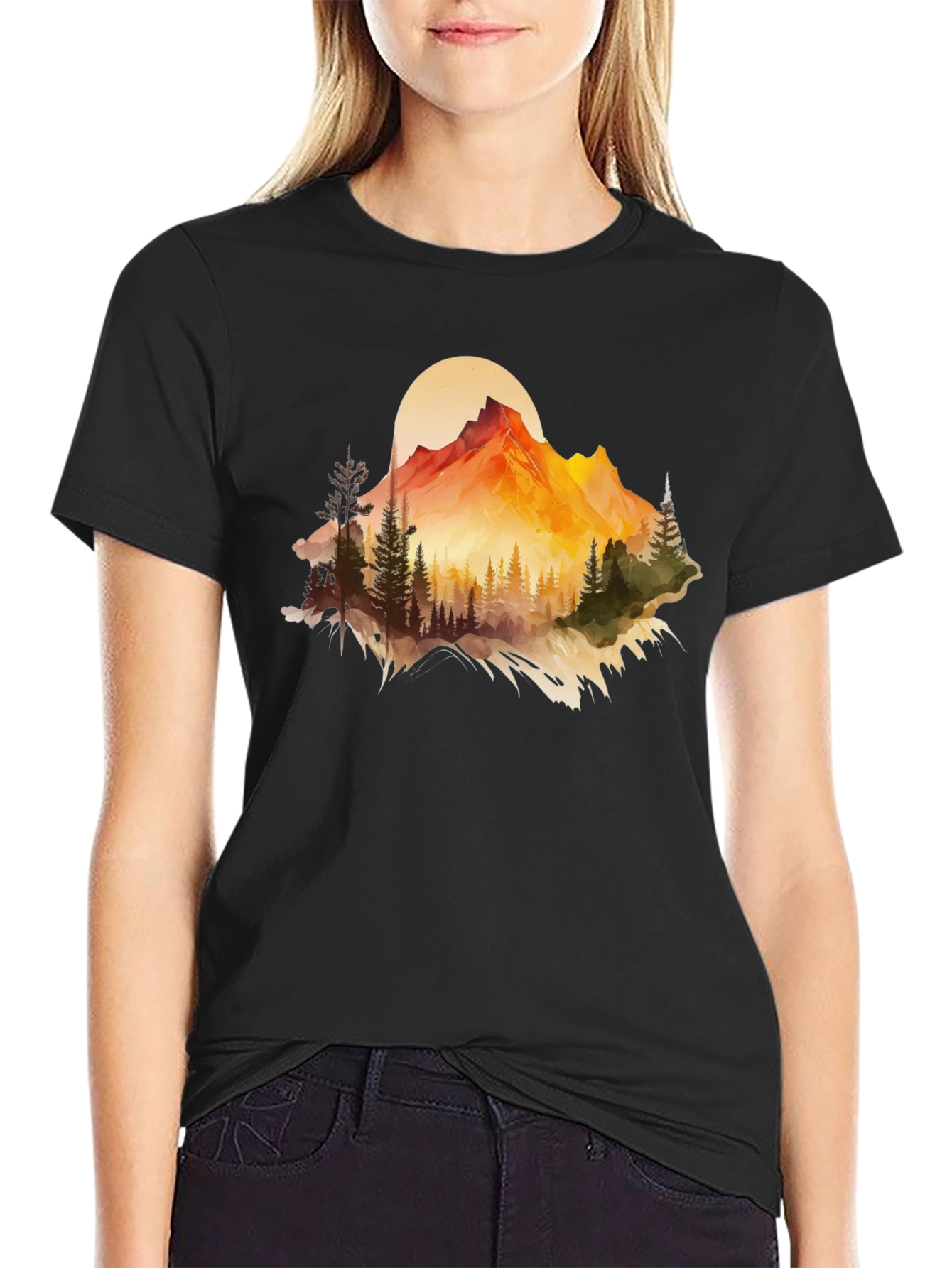 Mountain Sunset Graphic Tee