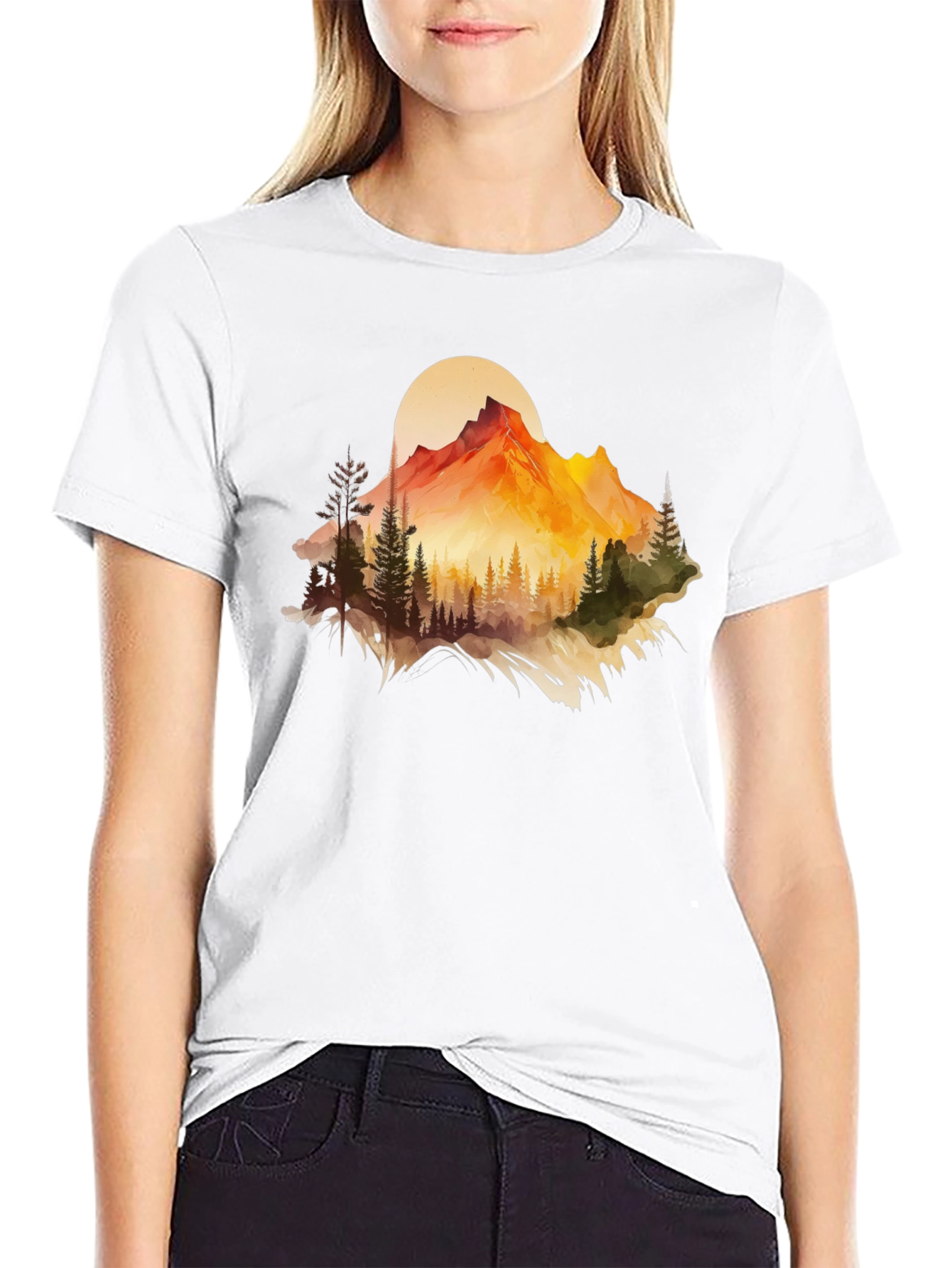 Mountain Sunset Graphic Tee