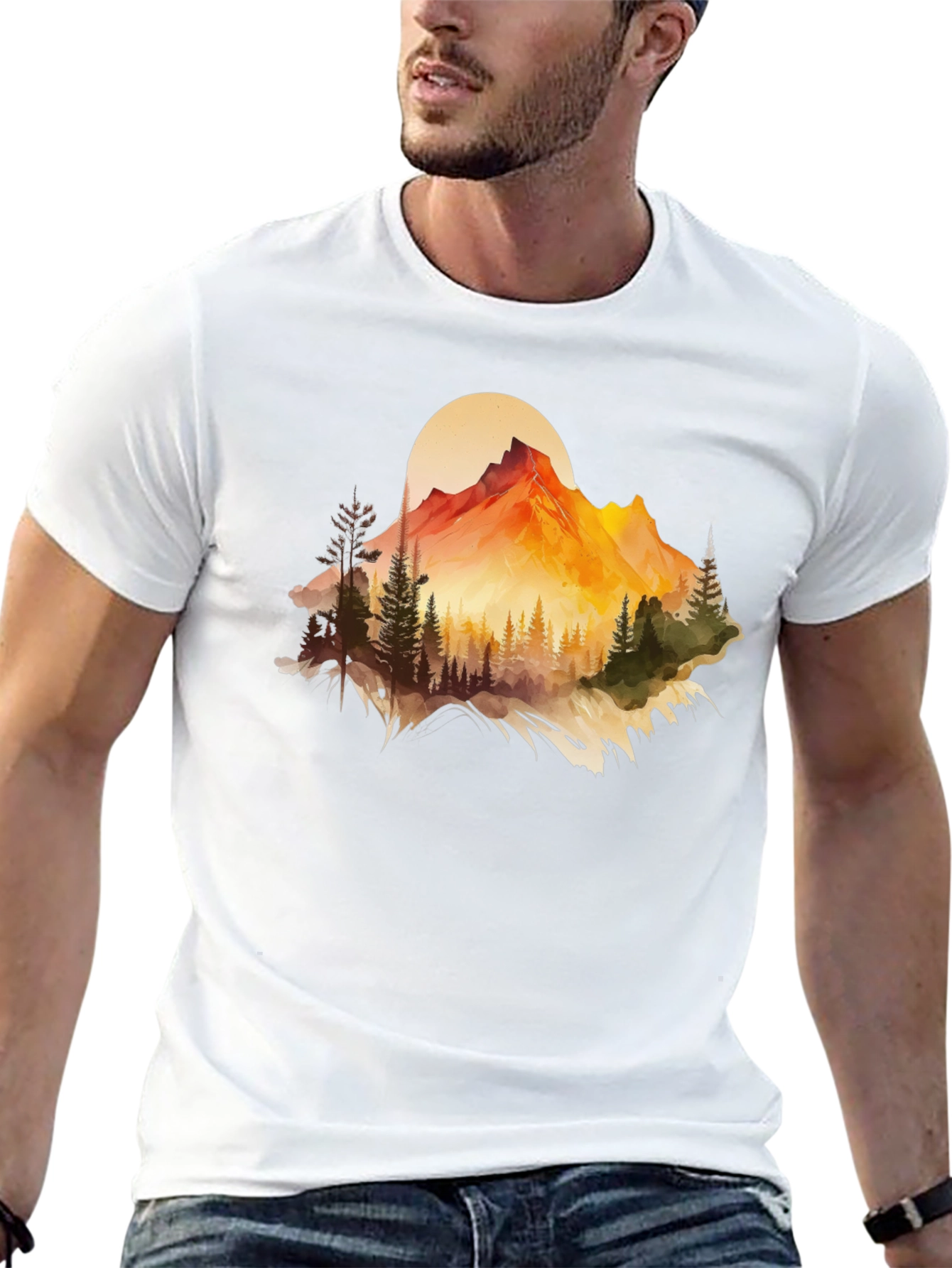 Mountain Sunset Graphic Tee