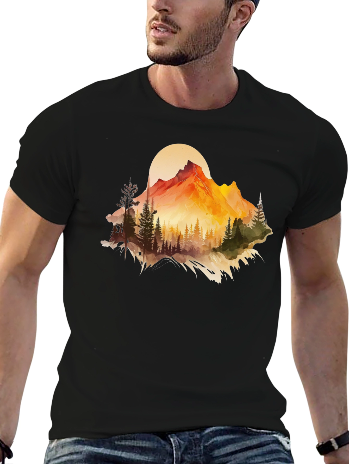 Mountain Sunset Graphic Tee