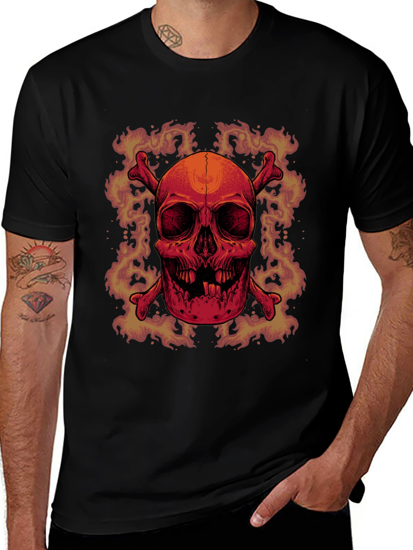 Skull & Crossbones Graphic Tee