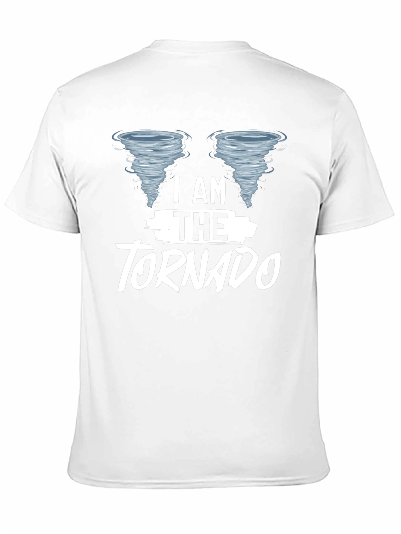 I Am The Tornado Novelty T-Shirt - Black