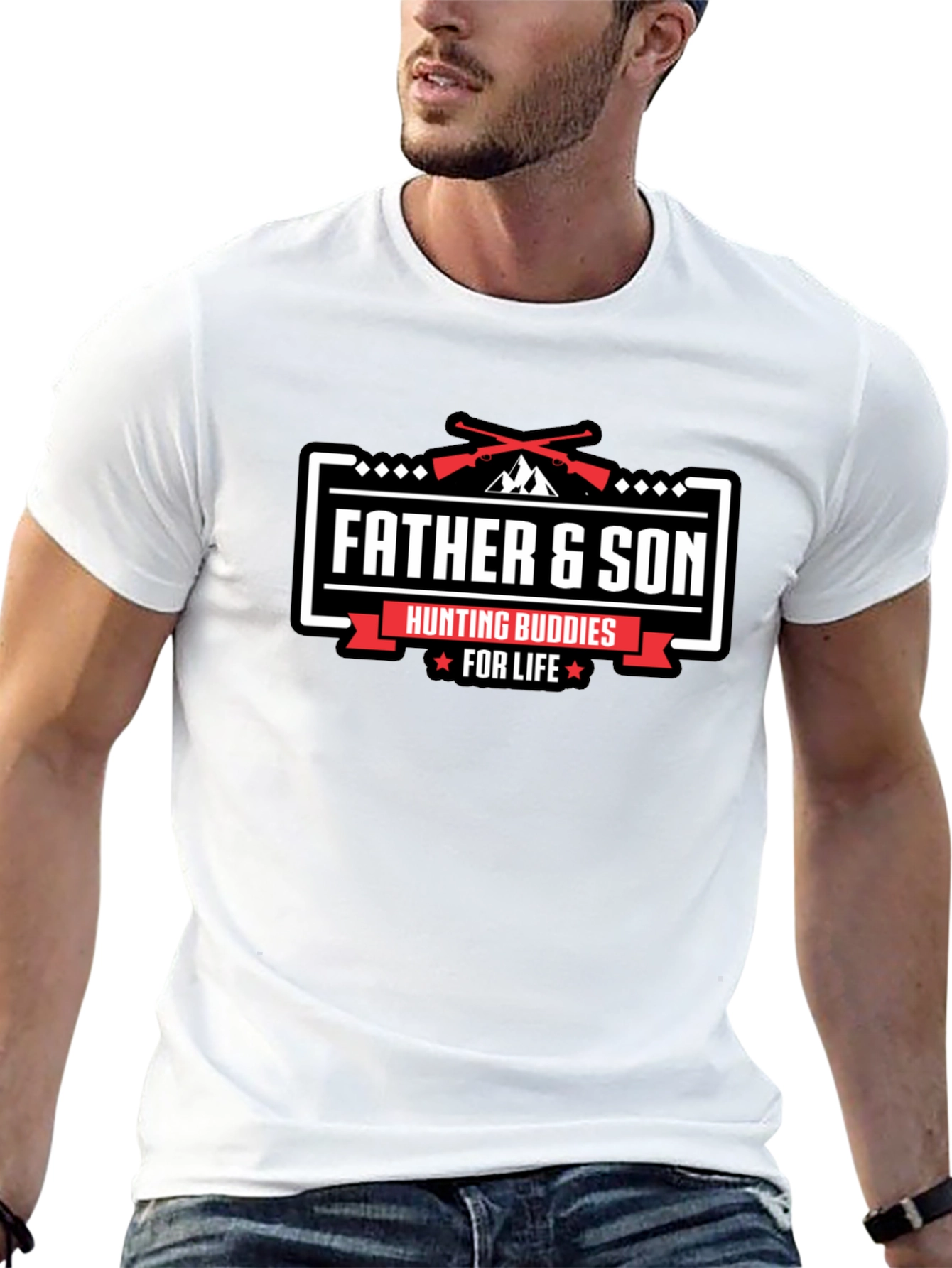 Father & Son Hunting Buddies T-Shirt