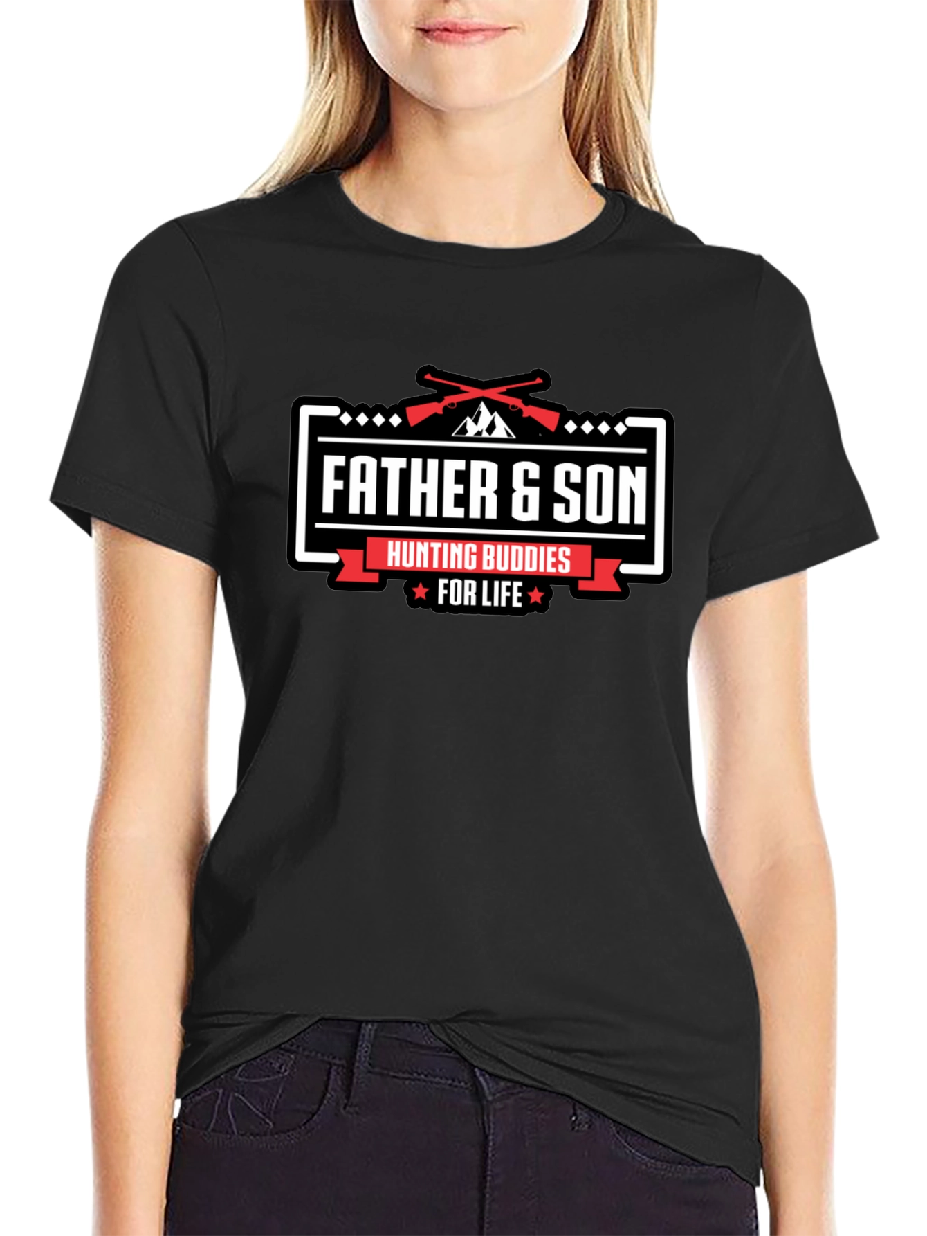 Father & Son Hunting Buddies T-Shirt