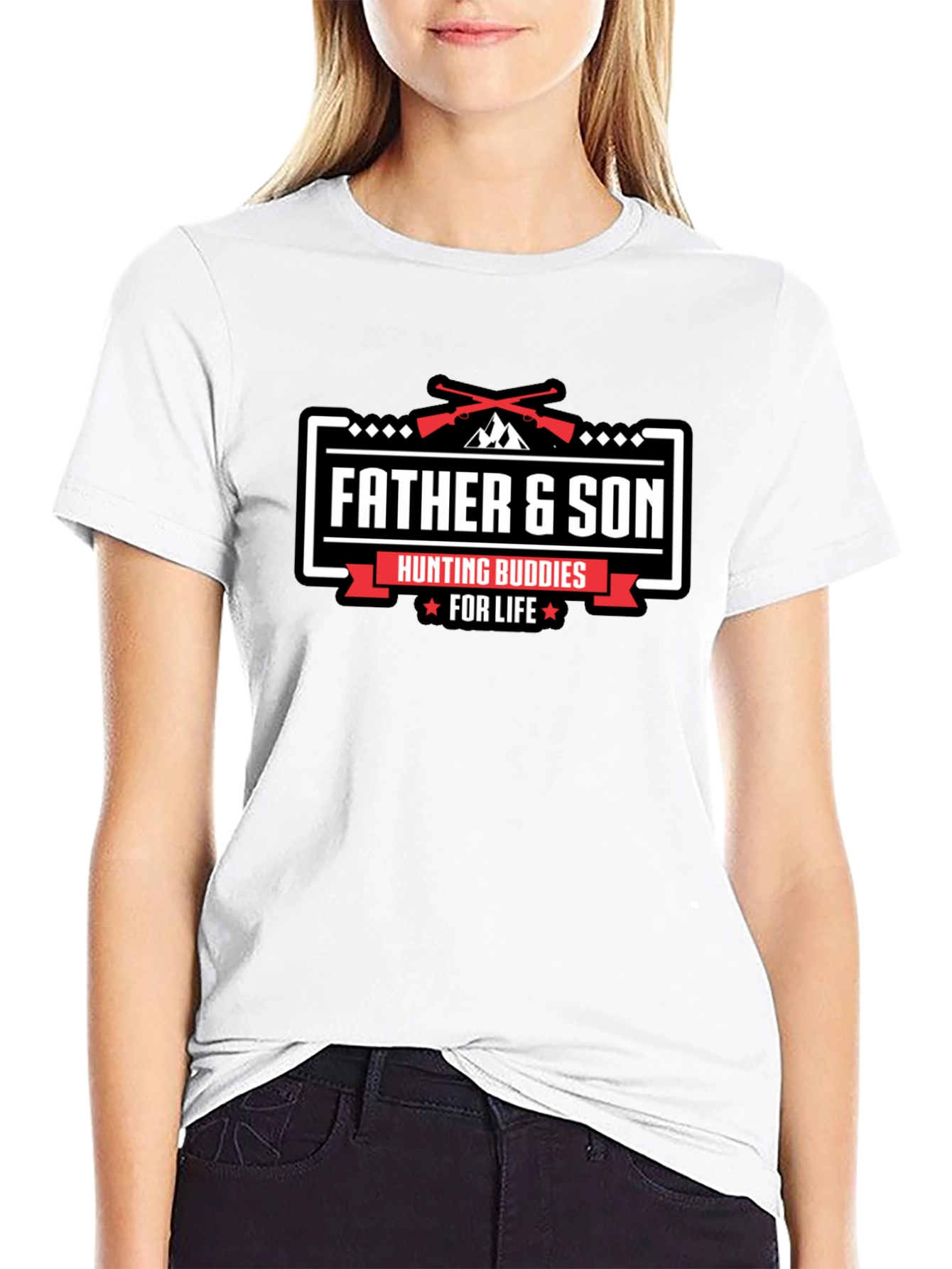 Father & Son Hunting Buddies T-Shirt