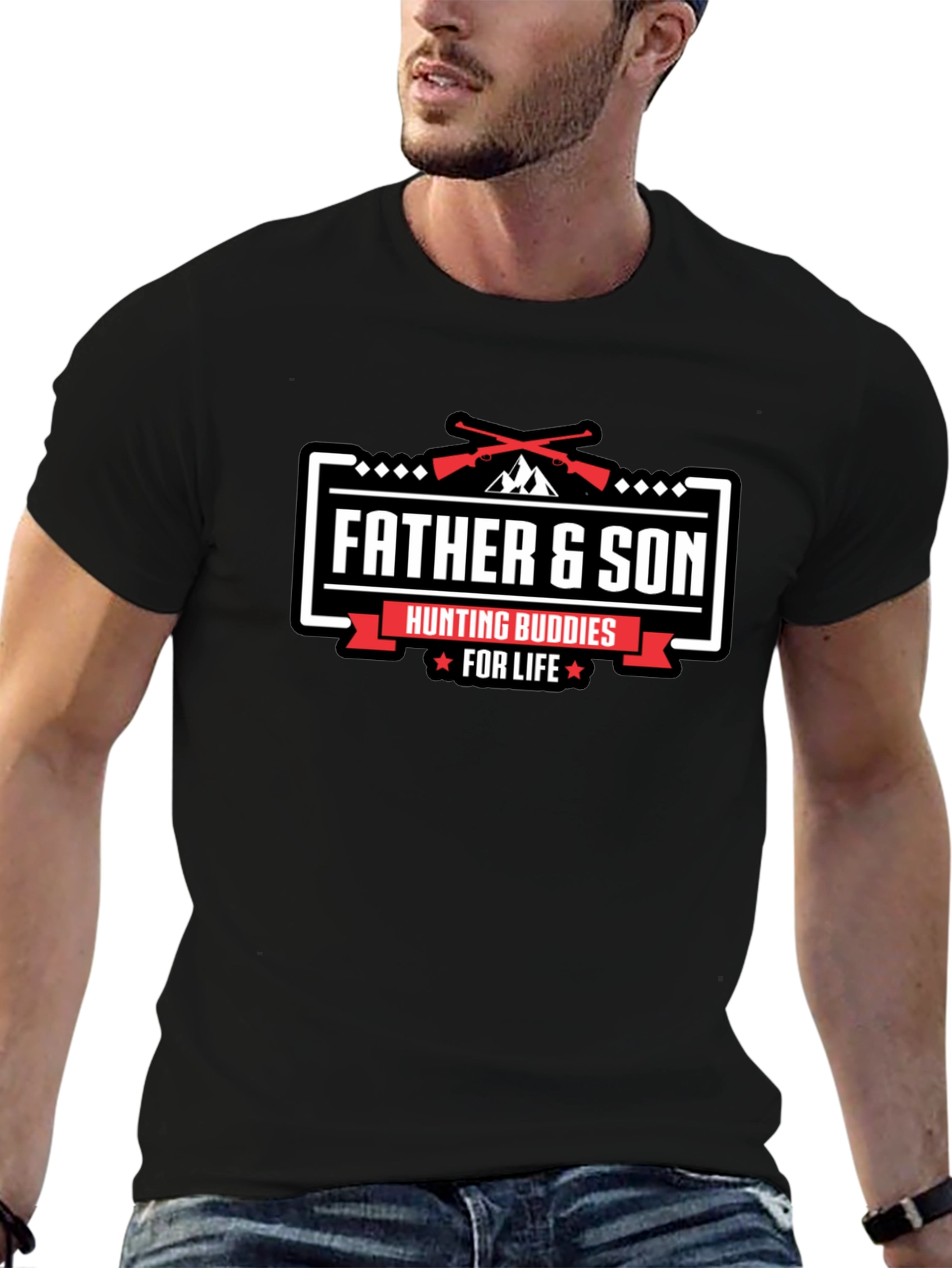 Father & Son Hunting Buddies T-Shirt