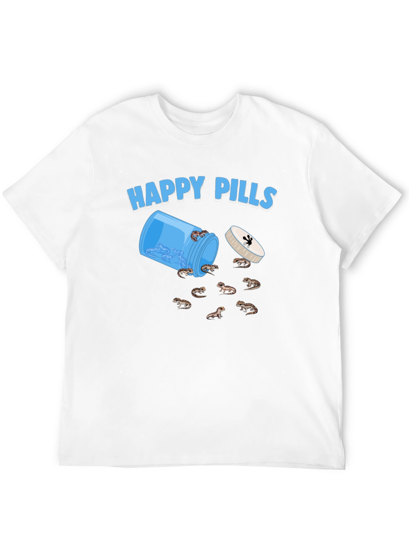 Happy Pills Bearded Dragon T-Shirt