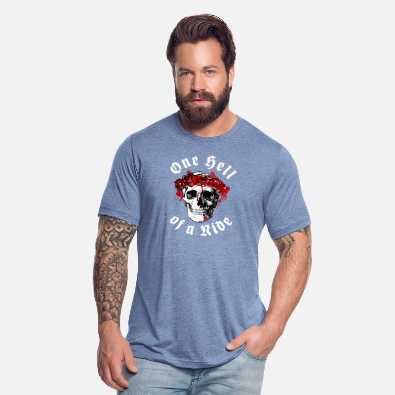 One hell Of a Ride - Rose Skull Original