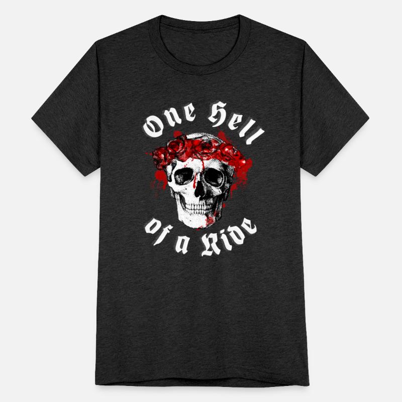 One hell Of a Ride - Rose Skull Original