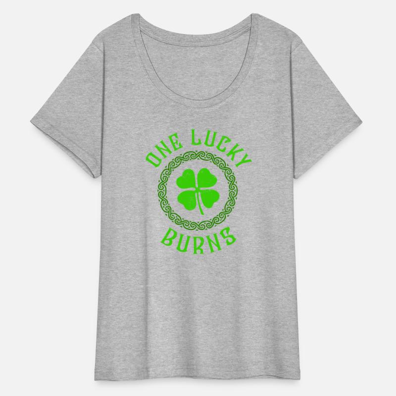 One Lucky Burns Irish Family 4 Leaf Clover