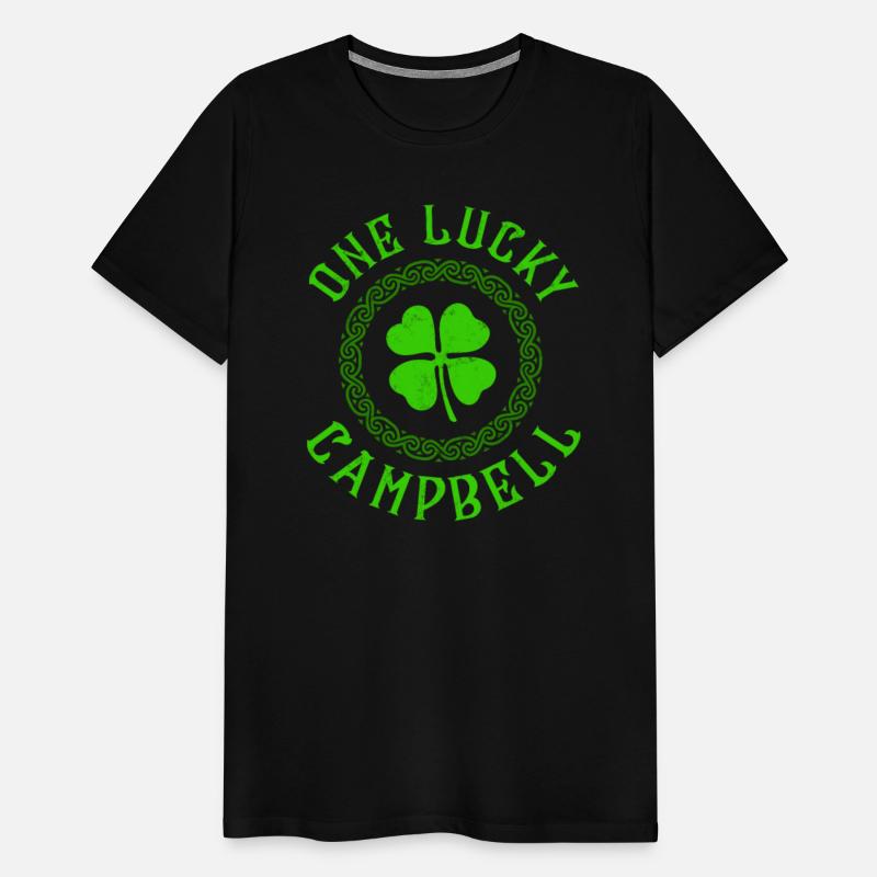 One Lucky Campbell Irish Family 4 Leaf Clover