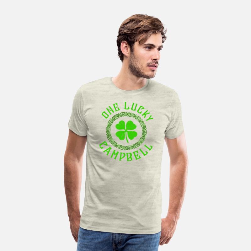 One Lucky Campbell Irish Family 4 Leaf Clover