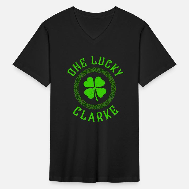 One Lucky Clarke Irish Family 4 Leaf Clover