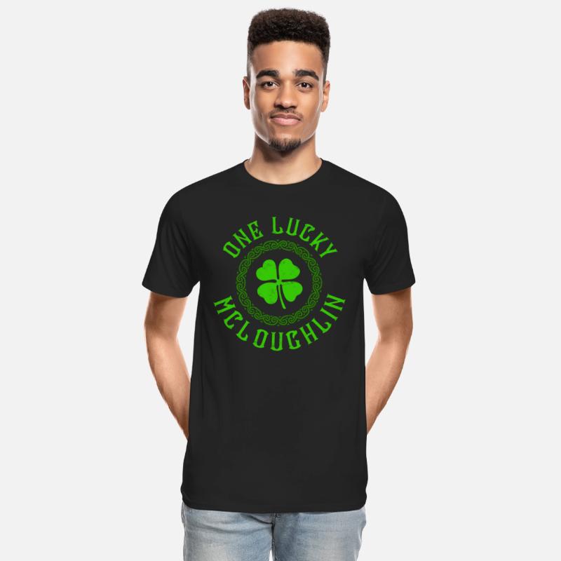 One Lucky McLoughlin Irish Family Four Leaf Clover