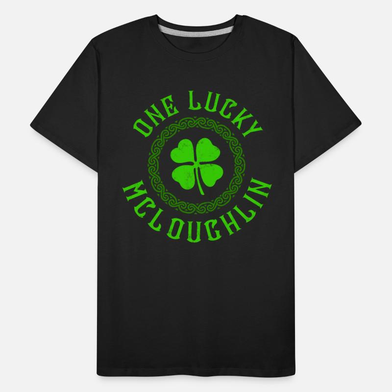 One Lucky McLoughlin Irish Family Four Leaf Clover