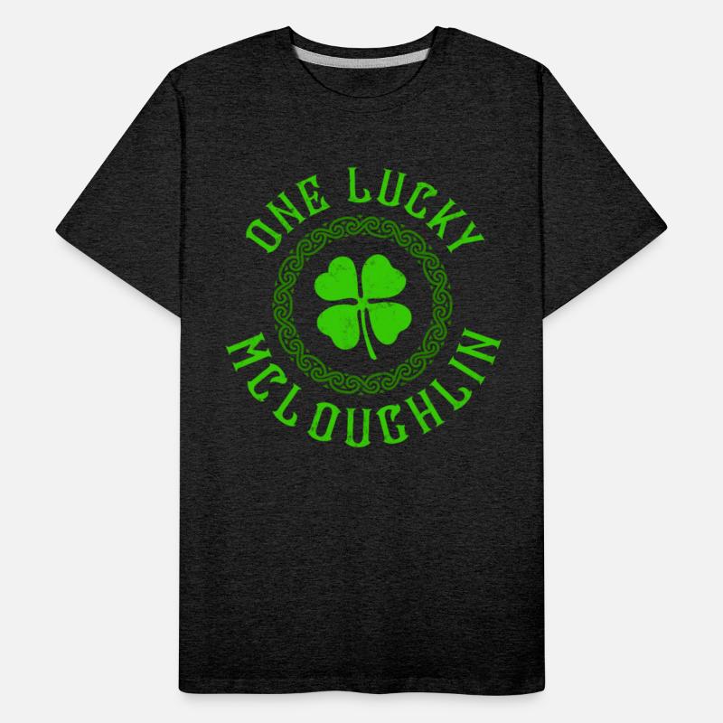 One Lucky McLoughlin Irish Family Four Leaf Clover