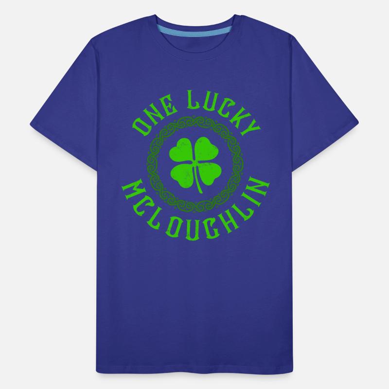 One Lucky McLoughlin Irish Family Four Leaf Clover