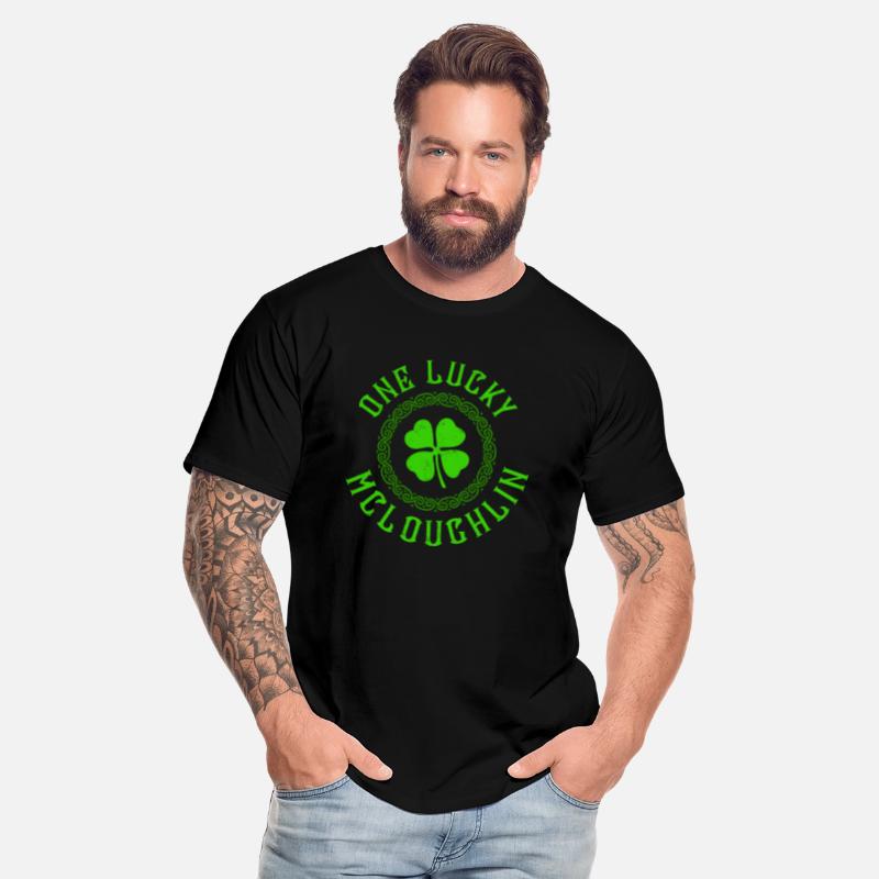 One Lucky McLoughlin Irish Family Four Leaf Clover