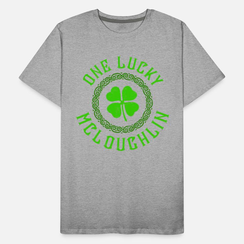 One Lucky McLoughlin Irish Family Four Leaf Clover